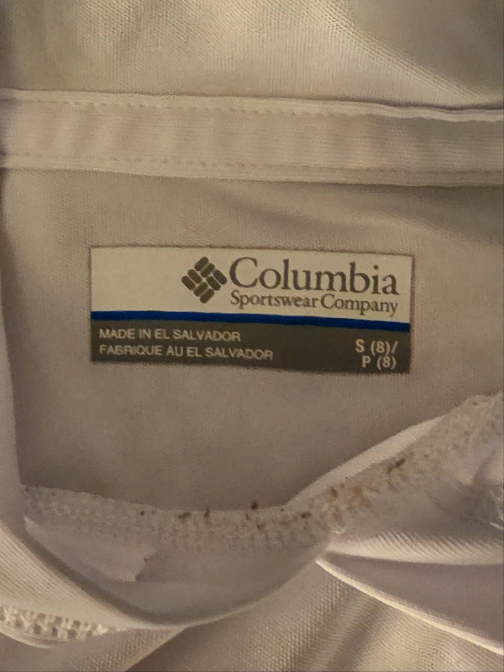 Columbia Kids' White UPF Hoodie Swim Shirt